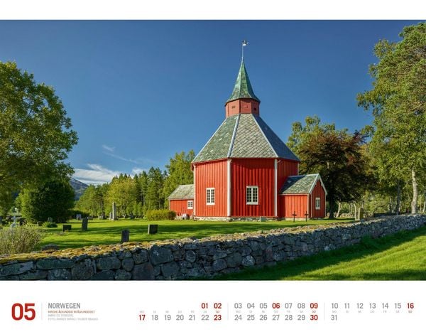 Produktbild: Norwegen Kalender 2027 | Unterwegs zwischen Fjordland und Nordkap
