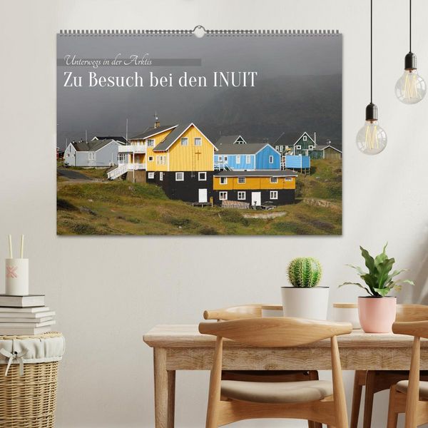 Produktbild: Zu Besuch bei den Inuit (Wandkalender 2026 DIN A2 quer), CALVENDO Monatskalender