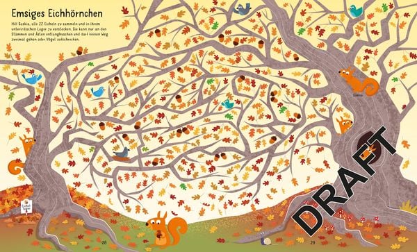 Puzzle & Buch: Labyrinthe-Reise durch den Wald