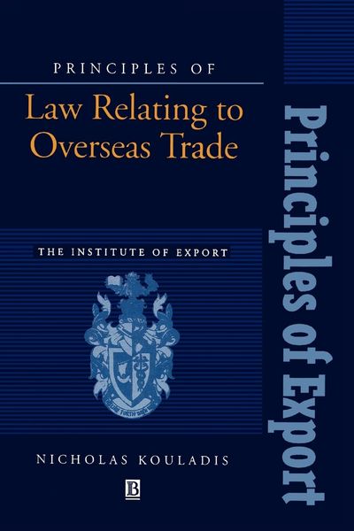 Produktbild: Principles of Law Relating to Overseas Trade