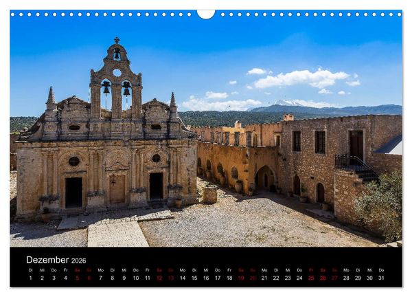Produktbild: Reiseziele in Griechenland (Wandkalender 2026 DIN A3 quer), CALVENDO Monatskalender