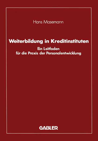 Produktbild: Weiterbildung in Kreditinstituten
