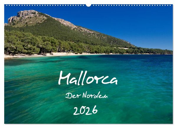 Mallorca – Der Norden (Wandkalender 2026 DIN A2 quer), CALVENDO Monatskalender