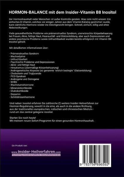 Hormon-Balance mit dem Insider-Vitamin B8 Inositol