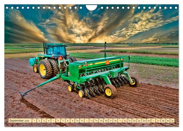 Produktbild: Landwirtschaft - die Zukunft ist digital (Wandkalender 2026 DIN A4 quer), CALVENDO Monatskalender