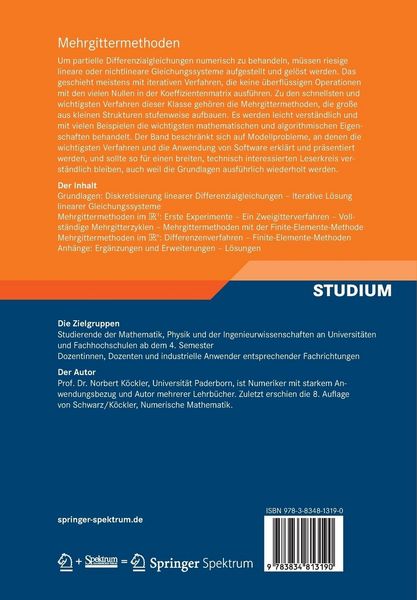 Produktbild: Mehrgittermethoden