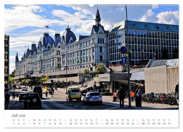 Produktbild: Oslo im Auge des Fotografen (Wandkalender 2026 DIN A2 quer), CALVENDO Monatskalender