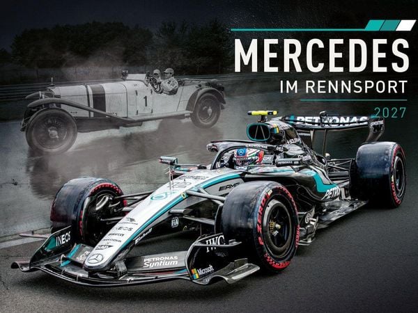 Produktbild: Mercedes im Rennsport Kalender 2027