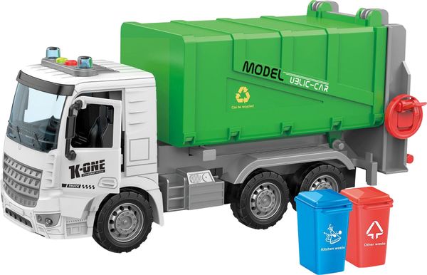 Produktbild: Speedzone M&uuml;llwagen 31 cm, L&S, Friktion