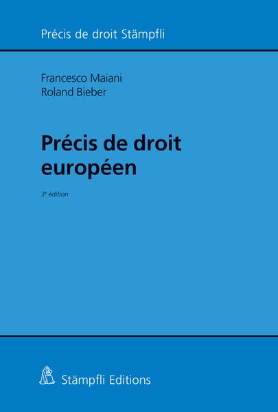 Produktbild: Pr&eacute;cis de droit europ&eacute;en