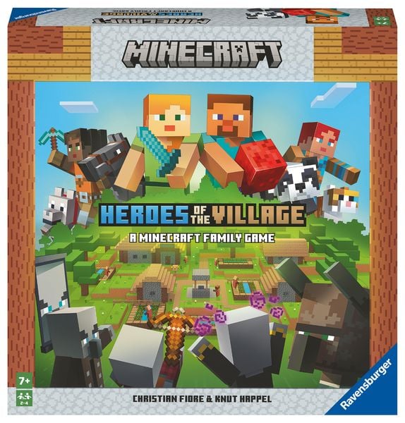 Minecraft: Heroes of the Village - Gesellschaftsspiel & Brettspiel ab 7 Jahre