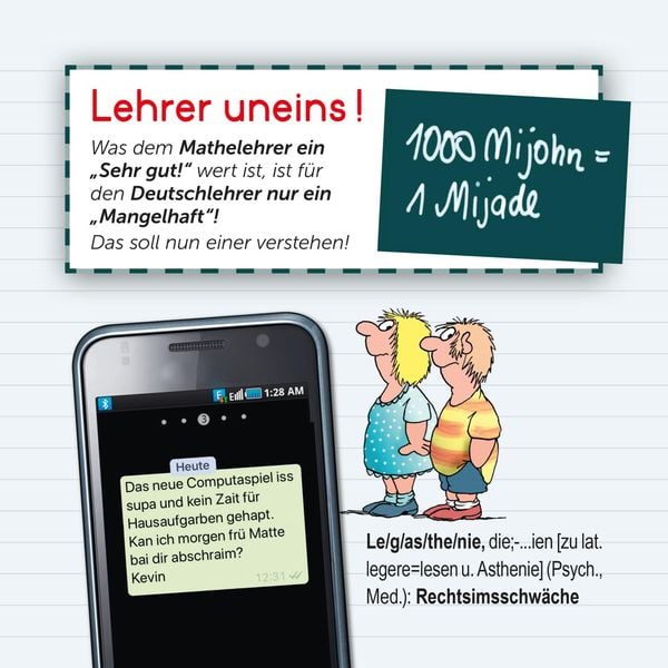 Produktbild: Uli Stein: Freizeit & Beruf: In der Schule!