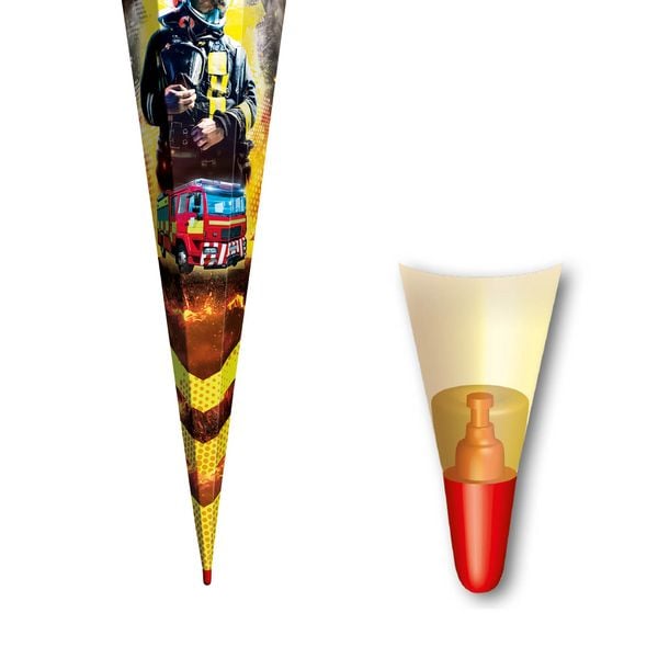 Produktbild: Motivschult&uuml;te, Feuerwehrmann, 85cm