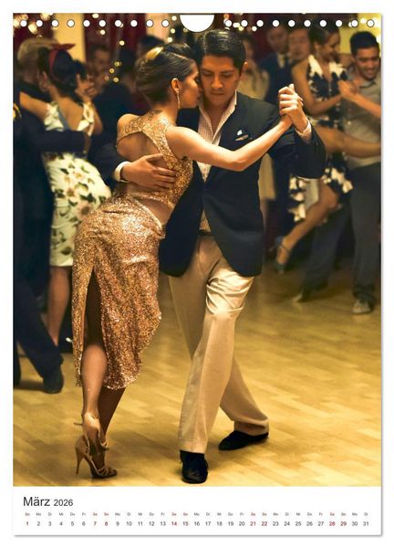 Produktbild: Leidenschaftlicher Tango (Wandkalender 2026 DIN A4 hoch), CALVENDO Monatskalender