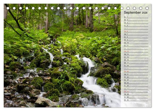 Produktbild: Oberallg&auml;uer Landschaft (Tischkalender 2026 DIN A5 quer), CALVENDO Monatskalender