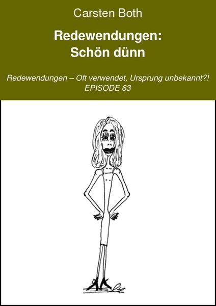 Produktbild: Redewendungen: Sch&ouml;n d&uuml;nn