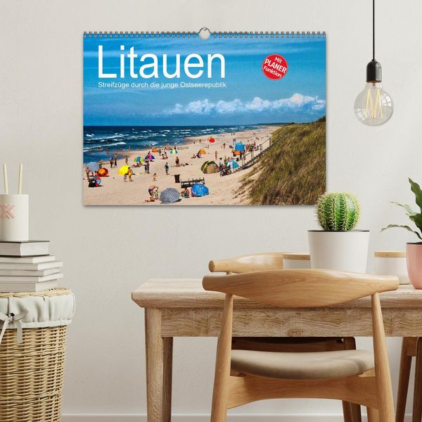 Produktbild: Litauen - Streifz&uuml;ge durch die junge Ostseerepublik (Wandkalender 2026 DIN A3 quer), CALVENDO Monatskalender