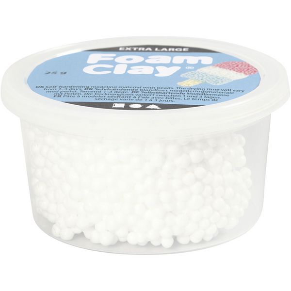 Produktbild: Creativ Company Foam Clay Extra Large, sortierte Farben, 5x25 g