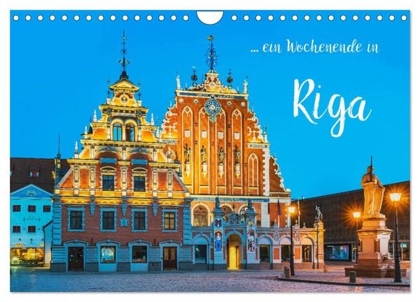 Produktbild: Ein Wochenende in Riga (Wandkalender 2026 DIN A4 quer), CALVENDO Monatskalender