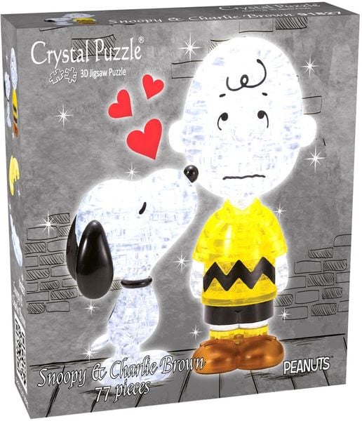 Produktbild: Crystal Puzzle - Snoopy & Charlie Brown