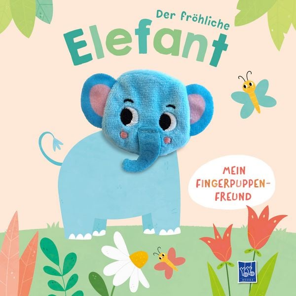 Produktbild: Der fr&ouml;hliche Elefant (Mein Fingerpuppen-Freund)