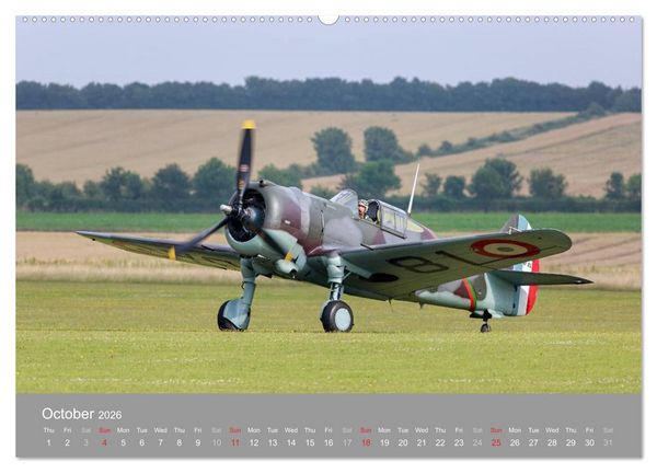 Produktbild: The Flying Legends (High Quality Premium Wall Calendar 2026 DIN A2 landscape),CALVENDO 12 Month Wall Calendar