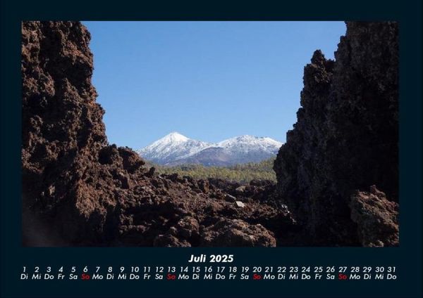 Produktbild: Landschaftskalender 2025 Fotokalender DIN A4