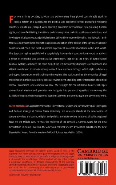 Produktbild: The Struggle for Constitutional Power
