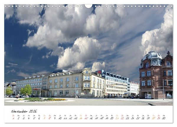Produktbild: Saarlouis - Stadt des Sonnenk&ouml;nigs (Wandkalender 2026 DIN A3 quer), CALVENDO Monatskalender