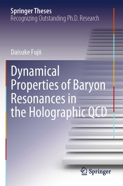 Produktbild: Dynamical Properties of Baryon Resonances in the Holographic QCD