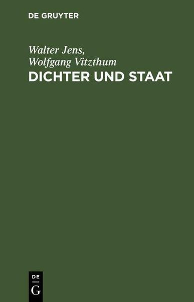 Produktbild: Dichter und Staat