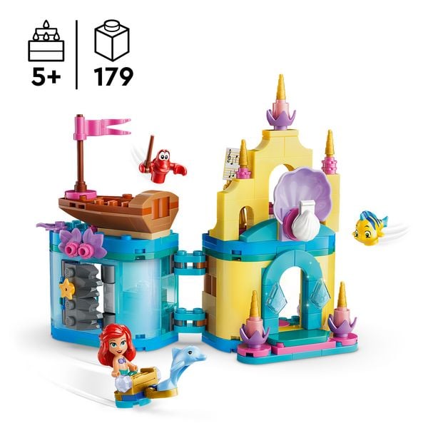 Produktbild: LEGO ǀ Disney Princess 43285 Arielles Magisches Mini-Schloss, Spielzeug