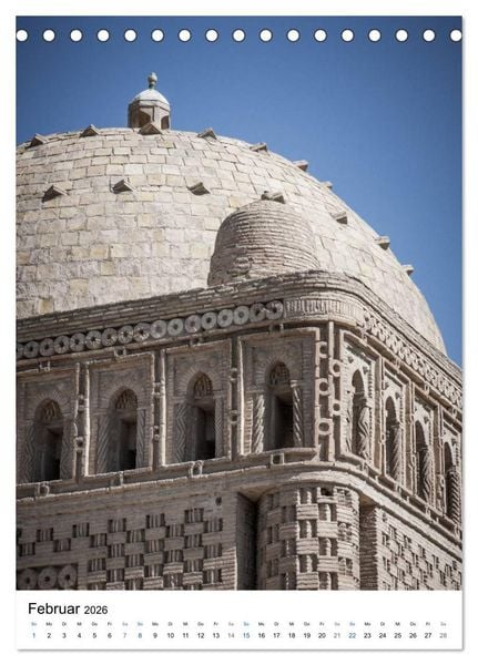 Produktbild: Usbekistan - Faszinierende Architektur entlang der Seidenstra&szlig;e (Tischkalender 2026 DIN A5 hoch), CALVENDO Monatskalender