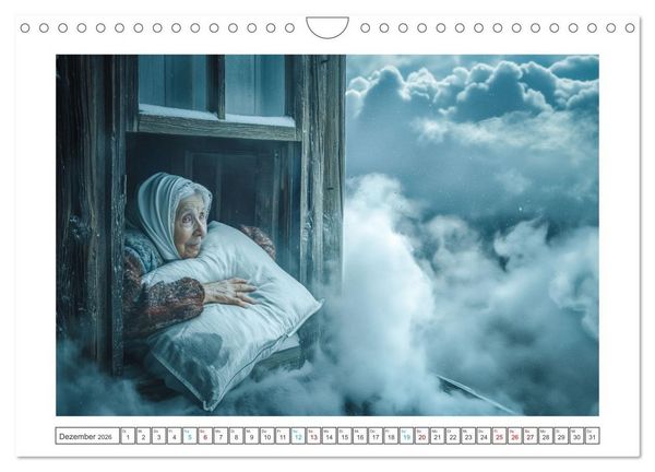Produktbild: M&auml;rchen im modernen Stil (Wandkalender 2026 DIN A4 quer), CALVENDO Monatskalender
