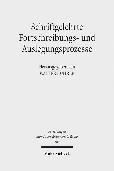 Produktbild: Schriftgelehrte Fortschreibungs- und Auslegungsprozesse