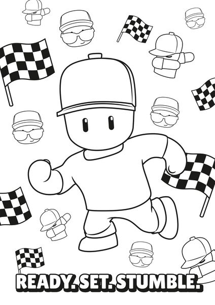 Produktbild: Stumble Guys: Der gro&szlig;e Kreativblock