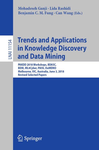Produktbild: Trends and Applications in Knowledge Discovery and Data Mining