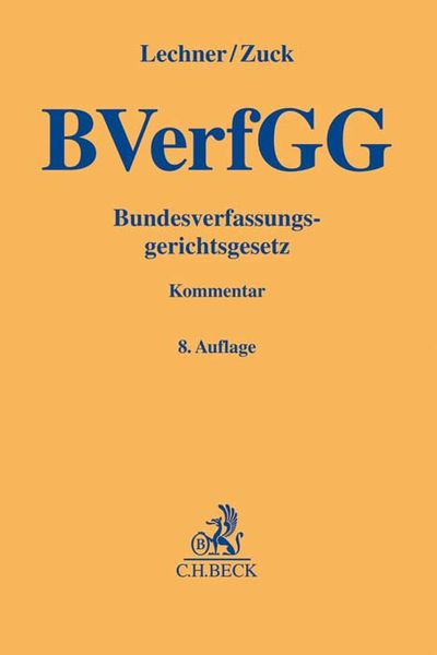 Produktbild: Bundesverfassungsgerichtsgesetz. BVerfGG