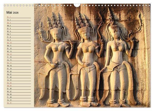 Produktbild: Kambodscha. Angkor Wat (Wandkalender 2026 DIN A3 quer), CALVENDO Monatskalender