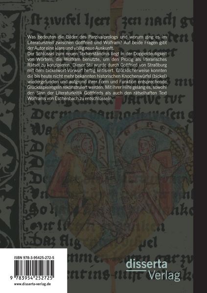 Produktbild: W&uuml;rfelw&ouml;rter und R&auml;tselbilder im Parzivalprolog Wolframs von Eschenbach: Der Prolog - ein Bilderr&auml;tsel als Schl&uuml;ssel zum Parzivalroman