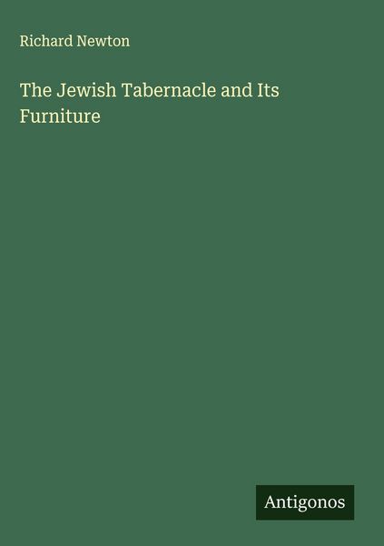 Produktbild: The Jewish Tabernacle and Its Furniture