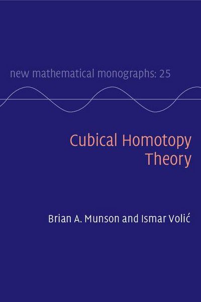 Produktbild: Cubical Homotopy Theory