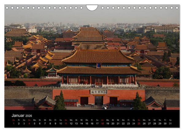 Produktbild: China 2026 - Metropolen und Landschaften (Wandkalender 2026 DIN A4 quer), CALVENDO Monatskalender