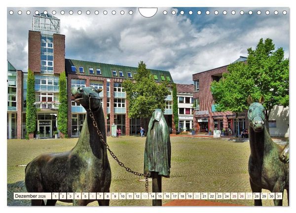 Produktbild: Rotenburg - Die bunte Stadt an der W&uuml;mme (Wandkalender 2026 DIN A4 quer), CALVENDO Monatskalender