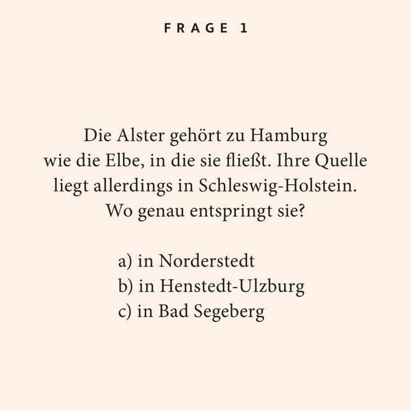 Produktbild: Hamburg-Quiz