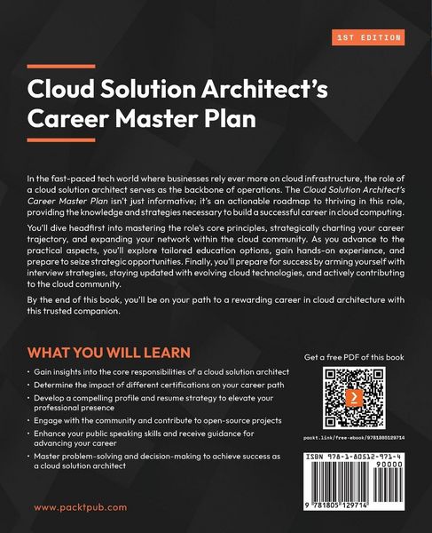 Produktbild: Cloud Solution Architect's Career Master Plan