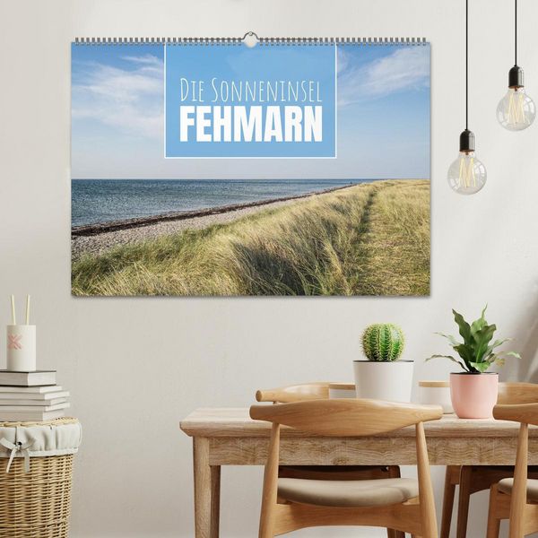 Produktbild: Die Sonneninsel Fehmarn (Wandkalender 2026 DIN A2 quer), CALVENDO Monatskalender