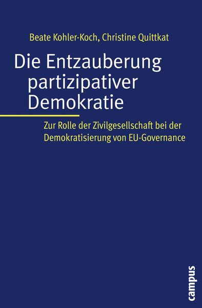 Produktbild: Die Entzauberung partizipativer Demokratie