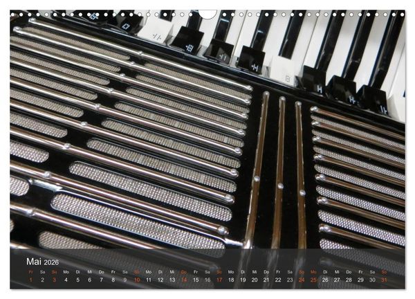Produktbild: Instrumenten Perspektiven (Wandkalender 2026 DIN A3 quer), CALVENDO Monatskalender