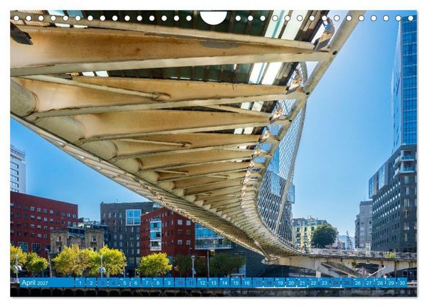 Produktbild: Buntes Bilbao (Wandkalender 2027 DIN A4 quer), CALVENDO Monatskalender